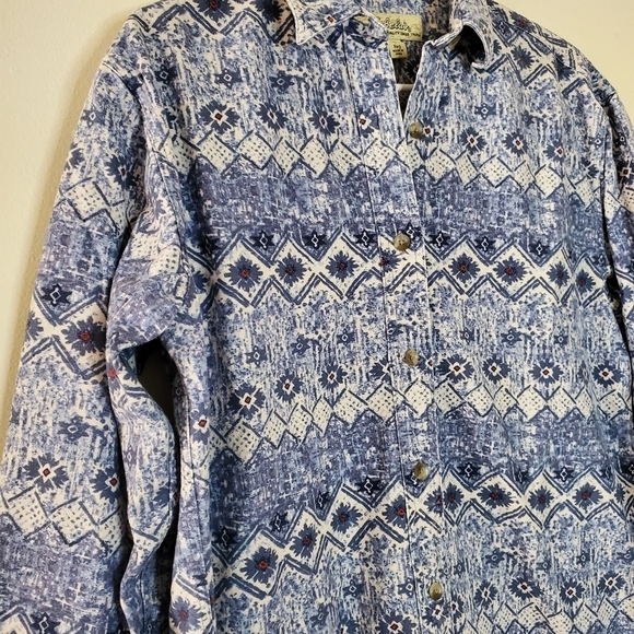 Womens Cabela's Aztec Southwestern Print Shirt Flannel size small - Picture 4 of 11